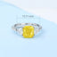 GENUINE YELLOW DIAMOND & DIAMOND RING(#:MQJZ05)