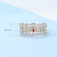 GENUINE 0.84 CTW PINK DIAMOND & DIAMOND RING (#:MQJZ06)