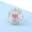 GENUINE PINK DIAMOND & DIAMOND RING/PENDANT(#:MQJZ08)