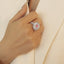 GENUINE PINK DIAMOND & DIAMOND RING/PENDANT(#:MQJZ08)