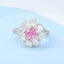 GENUINE PINK DIAMOND & DIAMOND RING(#:MQJZ09)