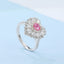 GENUINE PINK DIAMOND & DIAMOND RING/PENDANT(#:MQJZ10)