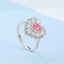GENUINE PINK DIAMOND & DIAMOND RING/PENDANT(#:MQJZ10)