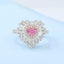 GENUINE PINK DIAMOND & DIAMOND RING/PENDANT(#:MQJZ10)