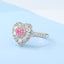 GENUINE PINK DIAMOND & DIAMOND RING/PENDANT(#:MQJZ10)