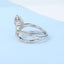 GENUINE 0.75 CTW PINK DIAMOND & DIAMOND RING(#:MQJZ11)