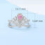 GENUINE 0.75 CTW PINK DIAMOND & DIAMOND RING(#:MQJZ11)