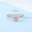GENUINE PINK DIAMOND & DIAMOND RING(#:MQJZ13)