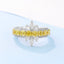 GENUINE 1.72 CTW YELLOW DIAMOND & DIAMOND RING(#:MQJZ14)