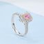 GENUINE PINK DIAMOND & DIAMOND RING/PENDANT(#:MQJZ15)