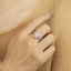 GENUINE PINK DIAMOND & DIAMOND RING/PENDANT(#:MQJZ15)