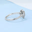 GENUINE GREEN DIAMOND & DIAMOND RING(#:MQJZ17)