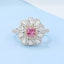 GENUINE PINK DIAMOND & DIAMOND RING/PENDANT(#:MQJZ18)
