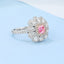 GENUINE PINK DIAMOND & DIAMOND RING/PENDANT(#:MQJZ18)