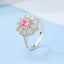 GENUINE PINK DIAMOND & DIAMOND RING/PENDANT(#:MQJZ18)