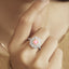 GENUINE PINK DIAMOND & DIAMOND RING/PENDANT(#:MQJZ18)