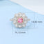 GENUINE PINK DIAMOND & DIAMOND RING/PENDANT(#:MQJZ18)