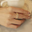 GENUINE 1.76 CTW YELLOW DIAMOND & DIAMOND RING (#:MQJZ20)