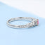 GENUINE PINK DIAMOND & DIAMOND RING (#:MQJZ21)