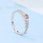 GENUINE PINK DIAMOND & DIAMOND RING (#:MQJZ21)
