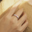 GENUINE PINK DIAMOND & DIAMOND RING (#:MQJZ21)