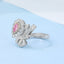 GENUINE PINK DIAMOND & DIAMOND RING(#:MQJZ23)