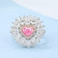 GENUINE PINK DIAMOND & DIAMOND RING(#:MQJZ25)