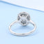 GENUINE YELLOW DIAMOND & DIAMOND RING(#:P1025)