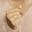 GENUINE YELLOW DIAMOND & DIAMOND RING(#:P1032 )