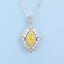 GENUINE YELLOW DIAMOND & DIAMOND RING(#:P1037  )