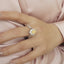 GENUINE YELLOW DIAMOND & DIAMOND RING(#:P1037  )