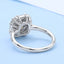 GENUINE YELLOW DIAMOND & DIAMOND RING(#: P1042 )