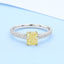 GENUINE YELLOW DIAMOND & DIAMOND RING(#: P1044  )