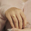 GENUINE YELLOW DIAMOND & DIAMOND RING(#: P1046  )
