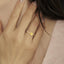 GENUINE YELLOW DIAMOND & DIAMOND RING(#: P1046  )