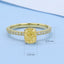 GENUINE YELLOW DIAMOND & DIAMOND RING(#: P1046  )