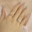 GENUINE YELLOW DIAMOND & DIAMOND RING(#:P1048   )