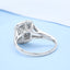 GENUINE YELLOW DIAMOND & DIAMOND RING(#:P1051 )