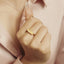 GENUINE YELLOW DIAMOND & DIAMOND RING(#:P1056 )