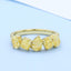 GENUINE YELLOW DIAMOND & DIAMOND RING(#:P1073 )