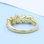 GENUINE YELLOW DIAMOND & DIAMOND RING(#:P1073 )