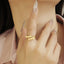 GENUINE YELLOW DIAMOND & DIAMOND RING(#:P1057 )
