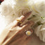 GENUINE YELLOW DIAMOND & DIAMOND RING(#:P1057 )