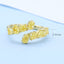 GENUINE YELLOW DIAMOND & DIAMOND RING(#:P1057 )