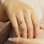 GENUINE YELLOW DIAMOND & DIAMOND RING(#:P1076)
