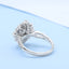 GENUINE YELLOW DIAMOND & DIAMOND RING(#:P1082  )