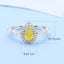 GENUINE YELLOW DIAMOND & DIAMOND RING(#:P1085  )