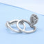 GENUINE YELLOW DIAMOND & DIAMOND RING(#:P1089 )