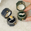 GENUINE YELLOW DIAMOND & DIAMOND RING(#:P1089 )