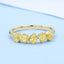 GENUINE YELLOW DIAMOND & DIAMOND RING(#:P1091)